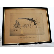 Colt Wells Fargo 1848 Print  